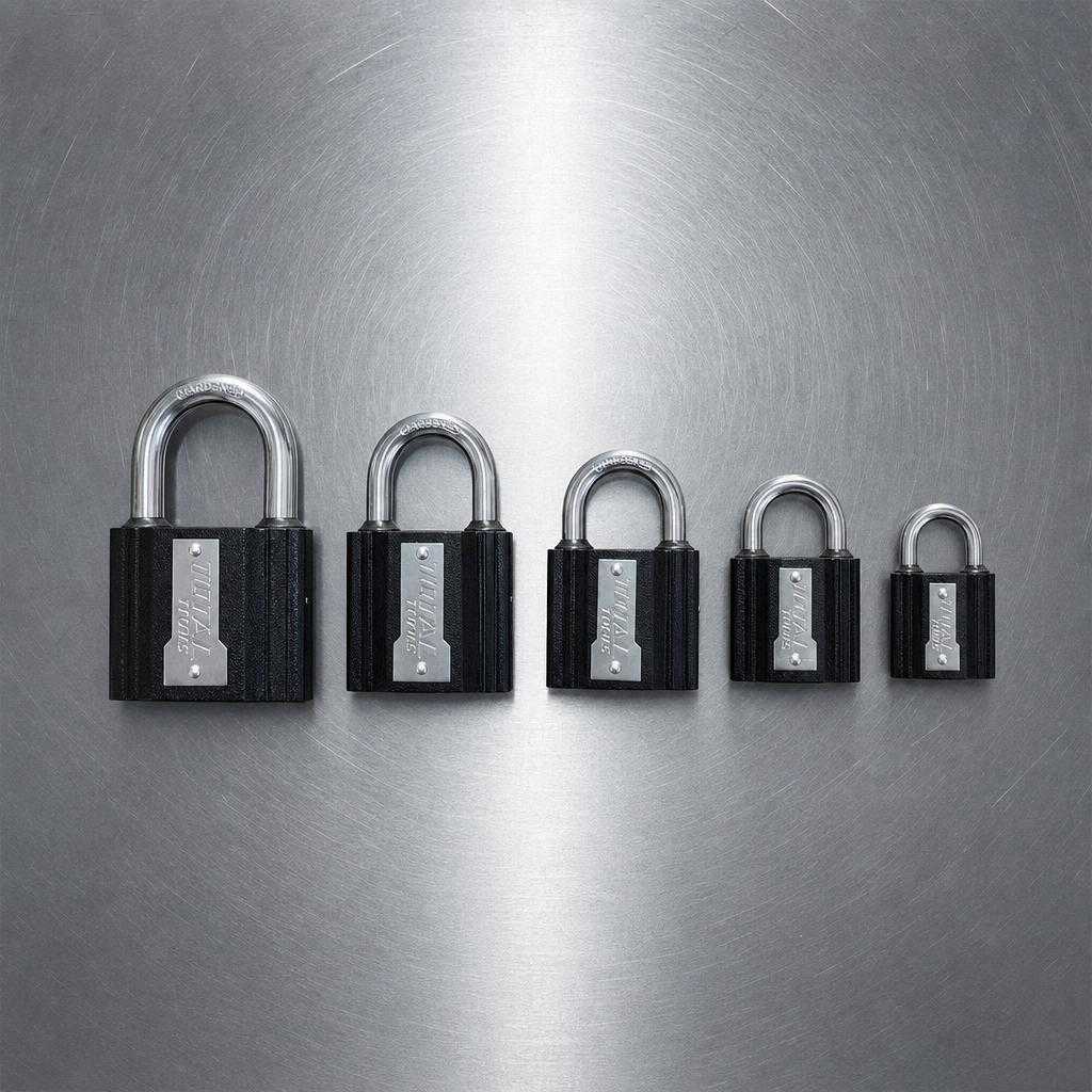 قفل آویز کاوردار ضد ضربه توتال 50mm