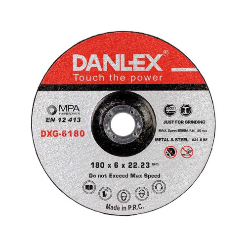 صفحه ساب آهن و استیل دنلکس 180 میلیمتر دو کاره مدل DXG-6180